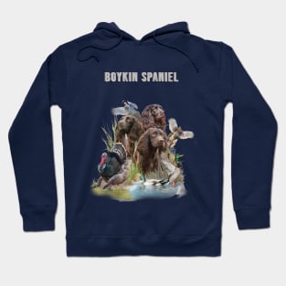 The Boykin Spaniel , Hunting dog Hoodie